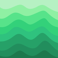 Simple background with gradient wavy line pattern
