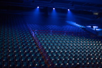 Obraz premium empty auditorium with seats