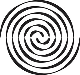 black thick halftone dotted circle speed lines. Abstract geometric shape motion. Design elements for frames, tattoos, web pages, prints, posters, and templates. Technology round Logo. Sunburst. Vector