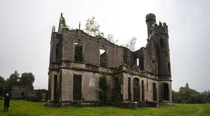 Ardtully House, Kenmare, County Kerry Ireland It was burnt in 1921 during 'The Troubles' and has...