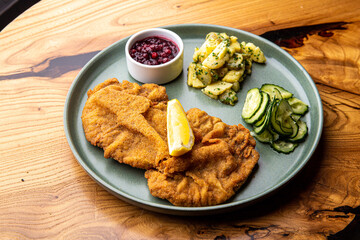 classic bavarian schnitzel