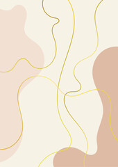 aesthetic poster design for living room and bedroom