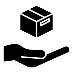 hand box icon