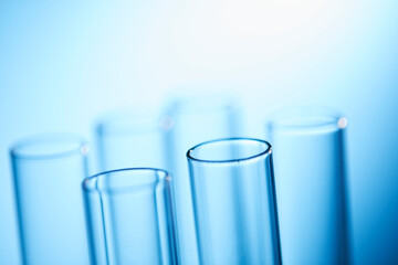 test tubes with liquid