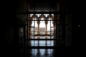 Fototapeta na wymiar Window from Venice