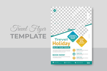 Travel Business flyer design template