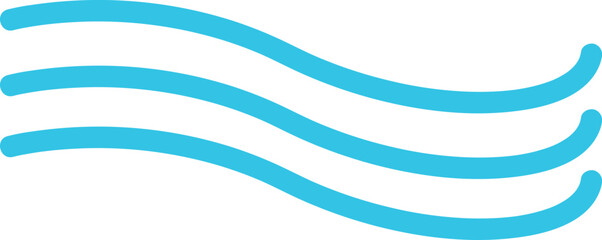 a blue abstract painting whose type of painting does not have a painting pattern, object or figure, but has its own ideas or ideas
