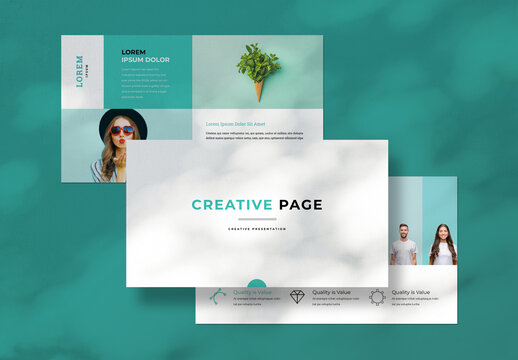 Creative Presentation Layout