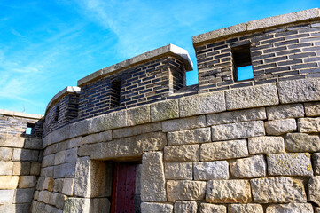 Ganghwa Chojijin fort.
Ganghwa-do historical landscape. rampart.