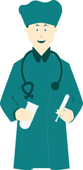 specialist doctor illustration