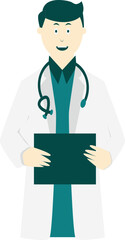 specialist doctor illustration