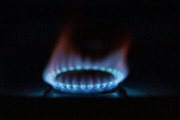 Natural gas used in homes and industry