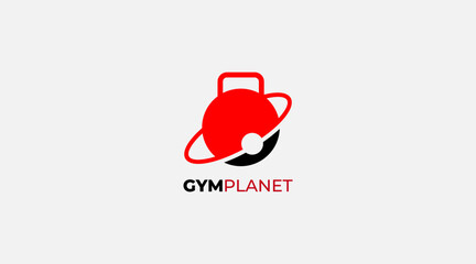 Gym Planet Logo Template Design