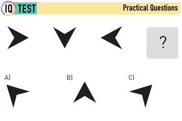 IQ TEST - Finding the Challenge and the Next Shape