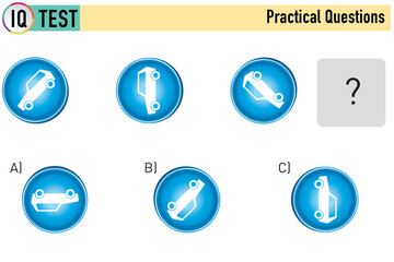 IQ TEST - Finding the Challenge and the Next Shape