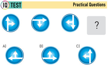 IQ TEST - Finding the Challenge and the Next Shape