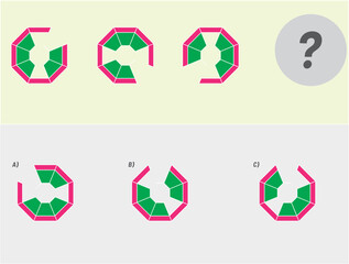 IQ TEST - Finding the Challenge and the Next Shape