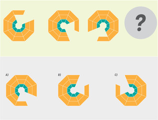 IQ TEST - Finding the Challenge and the Next Shape