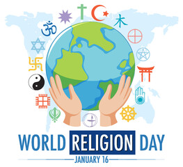 World Religion Day Banner Design