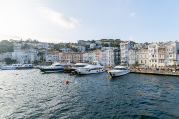 Panorama of Istanbul, Bosphorus. Turkey. 11 16 2022