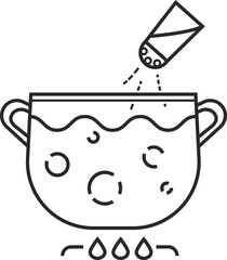 Pot Line Illustration