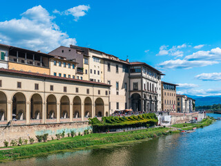 Fototapeta na wymiar Uffizi Gallery, Florence, Italy, Europe