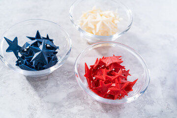July 4th bundt cake