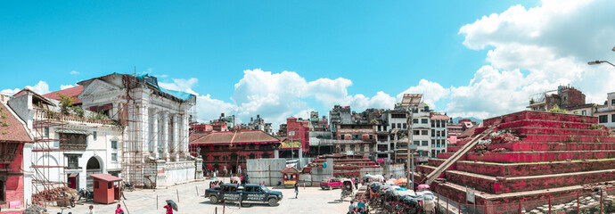 Kathmandu Durbar Square after earthquake