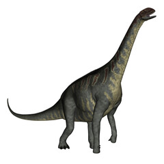 Jobaria dinosaur walking - 3D render © Elenarts