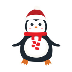Snowman with Santa hat