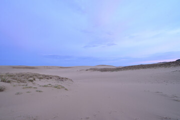 夜明けの鳥取砂丘 Tottori sand dunes at dawn Japan