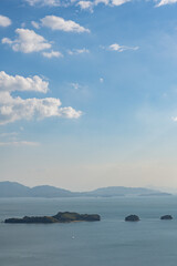 Obraz premium 牛窓オリーブ園からの眺望