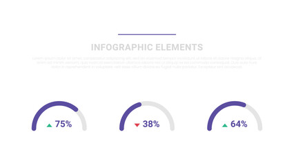 Creative vector pie charts analytics infographic elements for business with icons and options dashboard template design.