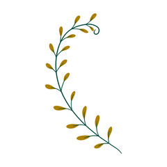 Leaf Decorative Hand Drawn