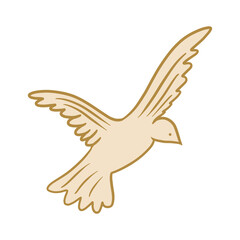 Elegant Pigeon Hand Drawn