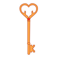 Elegant Key Decoration