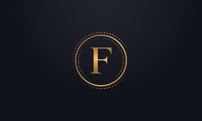 Dot circle logo and dot circle tech symbol with letters and technology dot circle icon letter