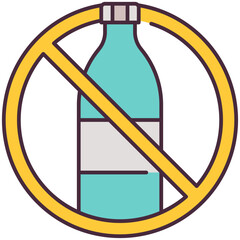 no plastic bottles