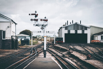 Narrow gauge light railway in New Romney, Kent