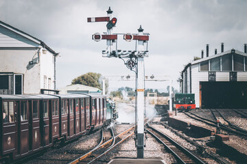 Narrow gauge light railway in New Romney, Kent