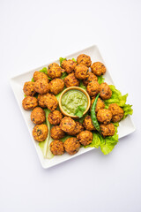 Moong Dal Vada Also mungode , Pakoda, Pakode, Pakore, Moong wada, Pakora or Bhajiya, tea time snack