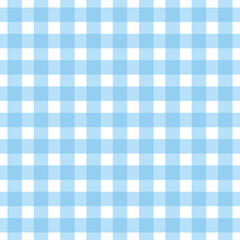 ギンガムチェックの背景　ブルー