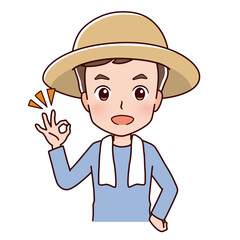 働く人々　職業のイラスト