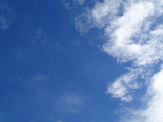 Obraz premium 青い空と雲