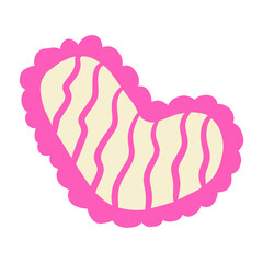 Pink Chocolate Letter L