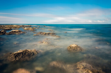 sea and rocks