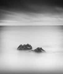 black and white background
