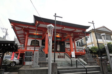 東京・神楽坂の【善國寺（毘沙門天）】