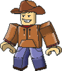 Character game assets pixel art