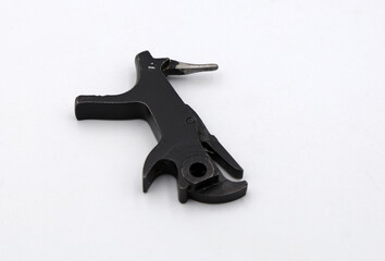 The hammer of old Russian revolver